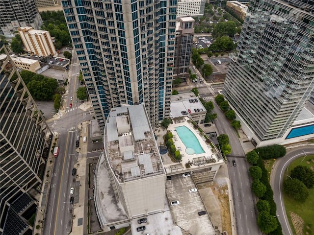 400 W Peachtree St NW Unit 3711, Atlanta, GA 30308 - view of urban area with a pool area