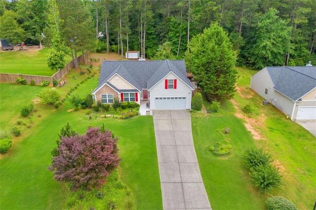 1164 Otis Dr, Bethlehem, GA 30620 - aerial view of property and surrounding area