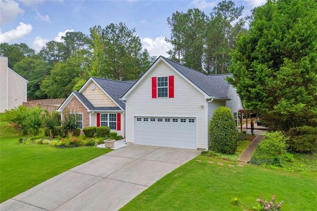 1164 Otis Dr, Bethlehem, GA 30620 - traditional-style home featuring concrete driveway, an attached garage, and a front yard