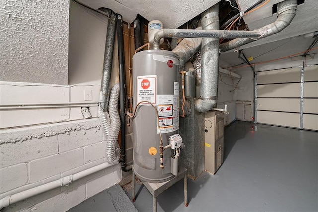765 Martin Rd, Stone Mountain, GA 30088 - utility room featuring water heater
