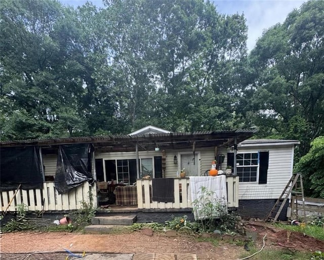 60B Corson Trl, Taylorsville, GA 30178 - view of front of home featuring a porch