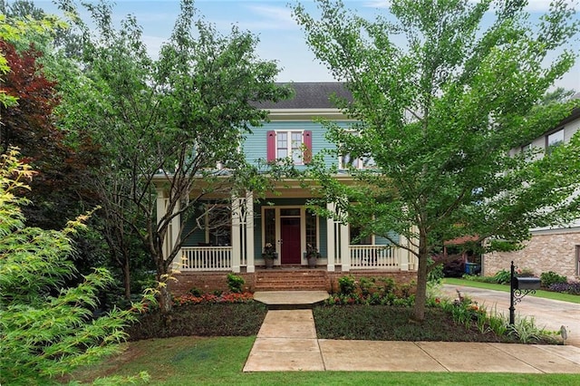453 Carter Ave SE, Atlanta, GA 30317 - view of front of property featuring covered porch