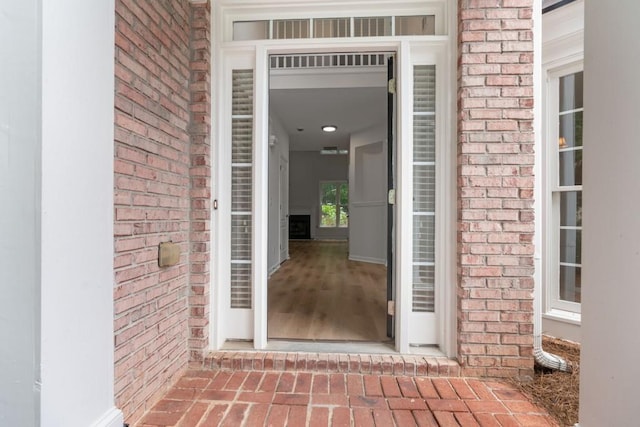 2934 Mill Grove Ter, Dacula, GA 30019 - view of exterior entry featuring brick siding