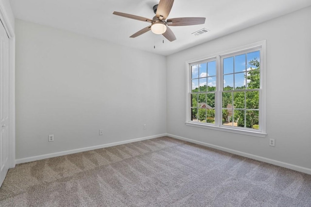2934 Mill Grove Ter, Dacula, GA 30019 - unfurnished room with carpet floors and ceiling fan