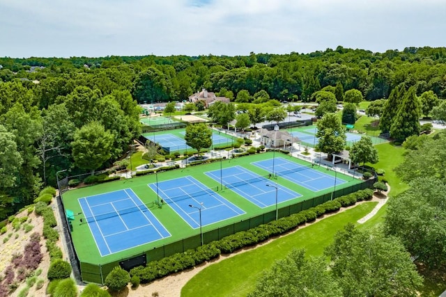 2934 Mill Grove Ter, Dacula, GA 30019 - drone / aerial view of a heavily wooded area