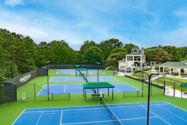 2934 Mill Grove Ter, Dacula, GA 30019 - view of tennis court
