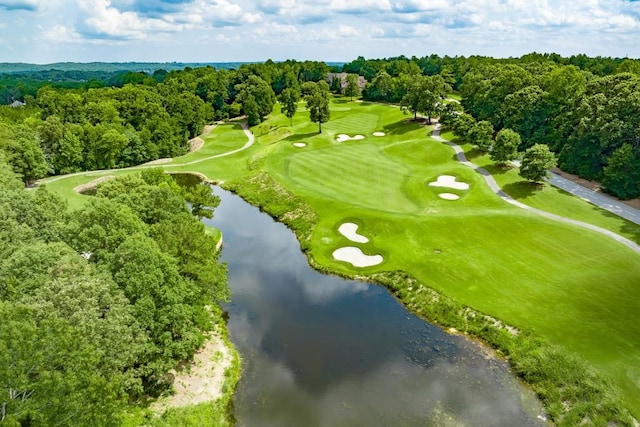 2934 Mill Grove Ter, Dacula, GA 30019 - bird's eye view of a golf club and a nearby body of water
