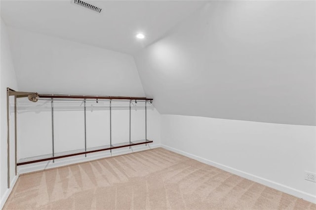 3030 Berry Rd, Loganville, GA 30052 - spacious closet with lofted ceiling and carpet flooring