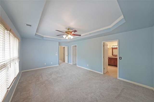 2747 Harper Woods Dr, Marietta, GA 30062 - unfurnished bedroom featuring a raised ceiling, baseboards, and carpet