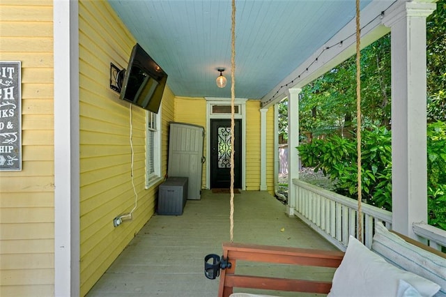 161 N Barton St, Norcross, GA 30071 - view of covered porch