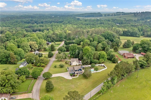 2545 Hickory Level Rd, Villa Rica, GA 30180 - aerial view of a heavily wooded area