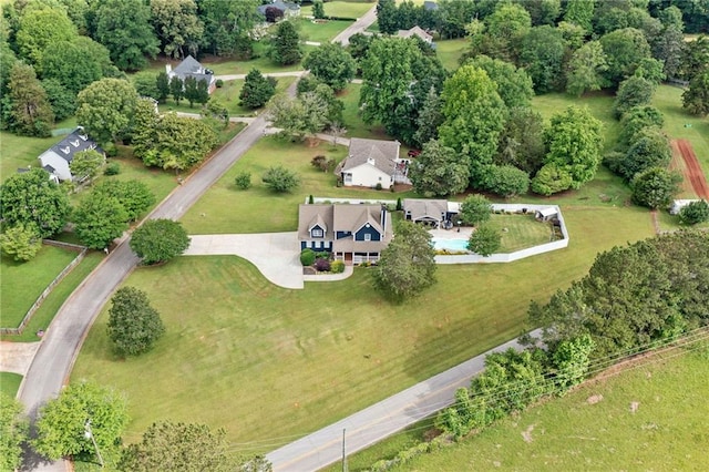 2545 Hickory Level Rd, Villa Rica, GA 30180 - aerial view of property's location with a tree filled landscape