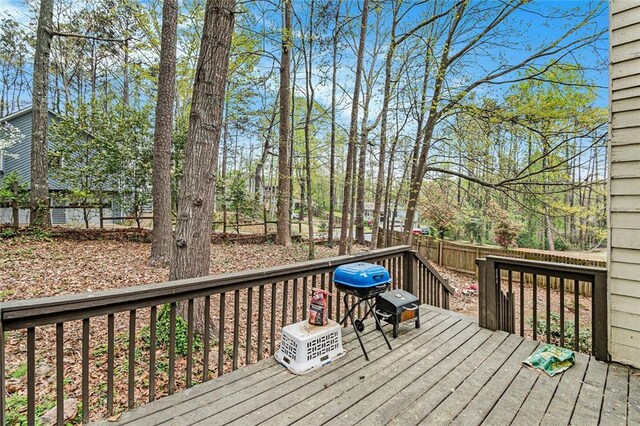 view of deck