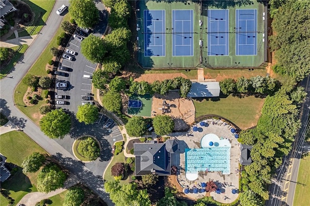 4440 Green Summers Dr, Cumming, GA 30028 - view of property location featuring a pool
