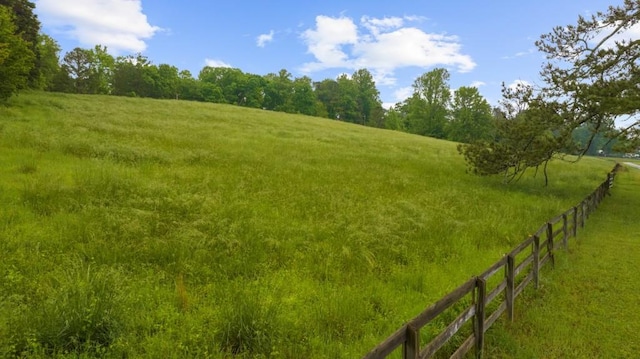 view of local wilderness featuring rural landscape