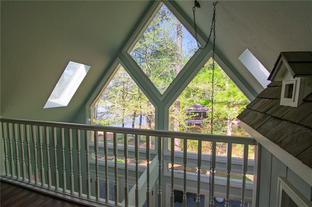 1345 Quail Hollow Dr, Hamilton, GA 31811 - interior details featuring a skylight