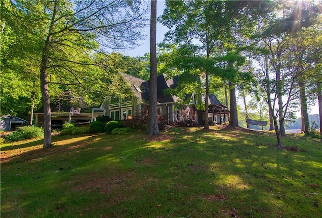 1345 Quail Hollow Dr, Hamilton, GA 31811 - view of yard