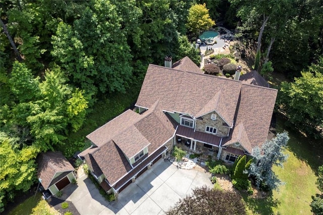 51 Mountain Ridge Dr SE, Cartersville, GA 30120 - view from above of property
