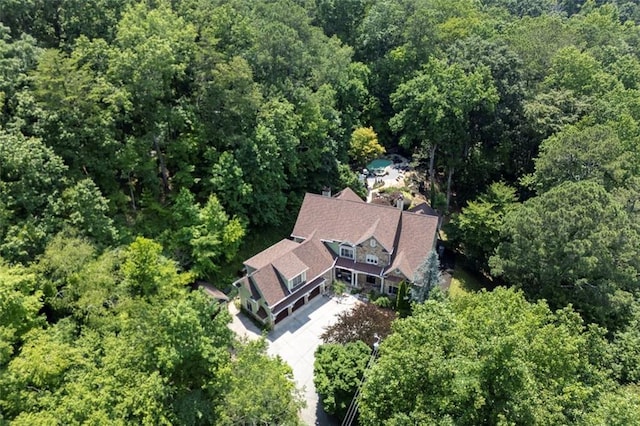 51 Mountain Ridge Dr SE, Cartersville, GA 30120 - view of subject property featuring a heavily wooded area