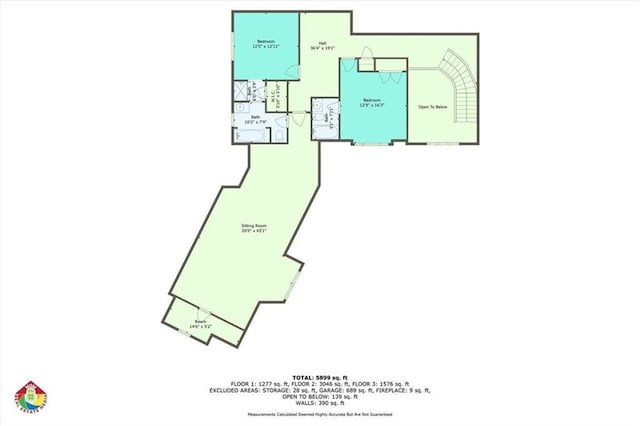 51 Mountain Ridge Dr SE, Cartersville, GA 30120 - view of home floor plan