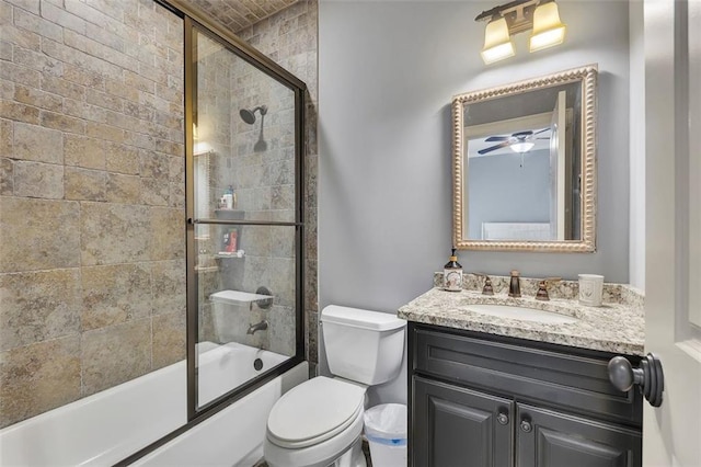 51 Mountain Ridge Dr SE, Cartersville, GA 30120 - full bath featuring vanity and combined bath / shower with glass door