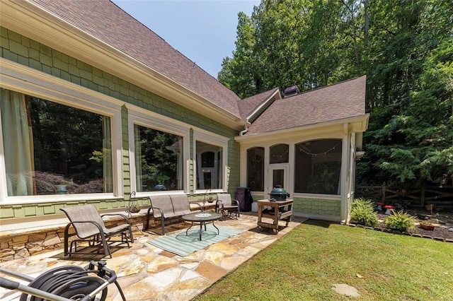 51 Mountain Ridge Dr SE, Cartersville, GA 30120 - view of patio / terrace