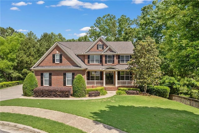 150 Fitzroy Ln, Acworth, GA 30101 - view of front of property with a porch and brick siding