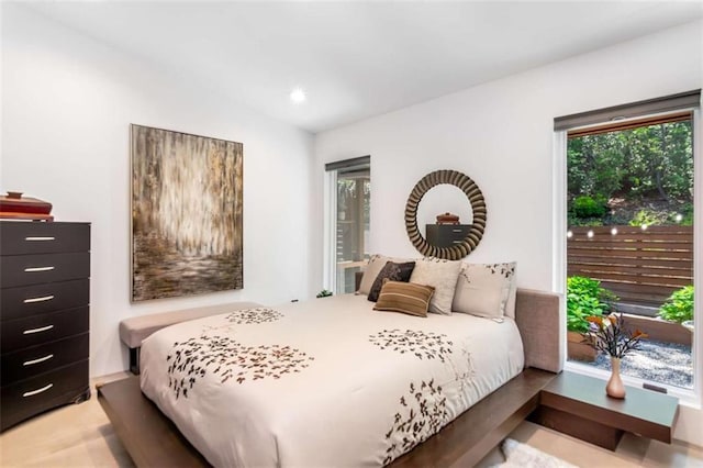 303 Clarice Ln, Sautee Nacoochee, GA 30571 - bedroom featuring recessed lighting