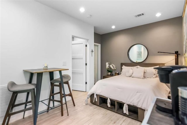 303 Clarice Ln, Sautee Nacoochee, GA 30571 - bedroom with wood finished floors and recessed lighting