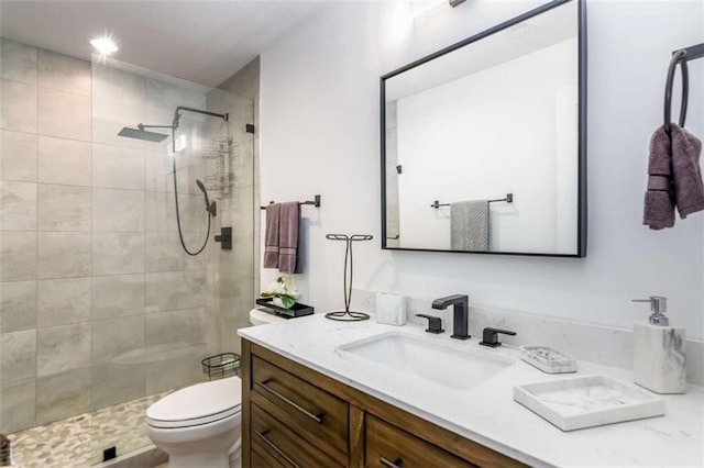 303 Clarice Ln, Sautee Nacoochee, GA 30571 - bathroom featuring vanity and a tile shower