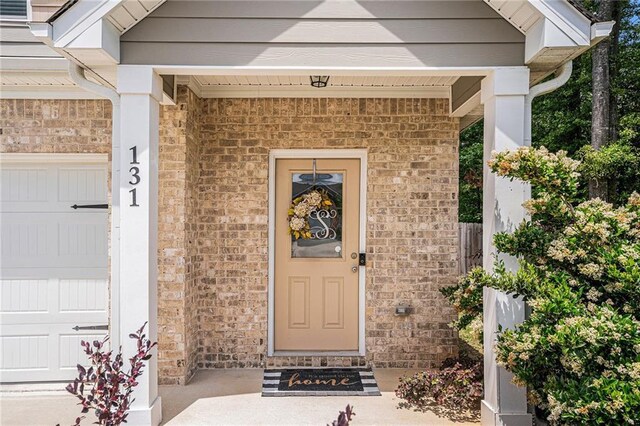 view of property entrance