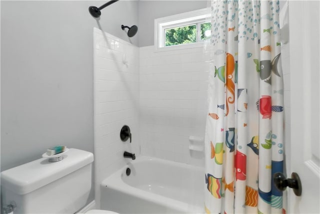 5807 Brookstone Walk NW, Acworth, GA 30101 - full bathroom with shower / tub combo and toilet