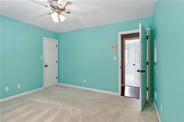 5807 Brookstone Walk NW, Acworth, GA 30101 - spare room featuring light colored carpet and a ceiling fan