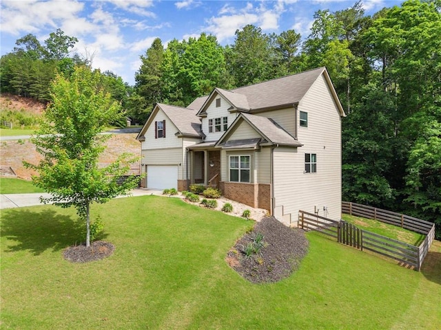 traditional home with brick siding and a shingled roof