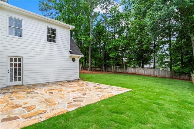 600 Delphinium Blvd NW, Acworth, GA 30102 - view of yard with a patio area