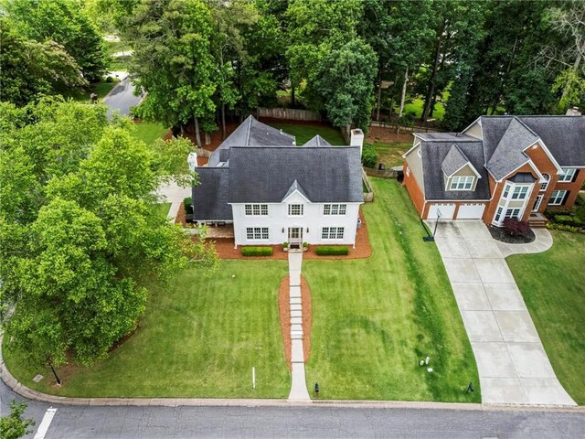 600 Delphinium Blvd NW, Acworth, GA 30102 - aerial view of property and surrounding area