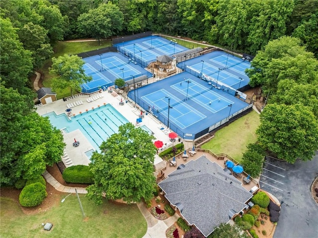 600 Delphinium Blvd NW, Acworth, GA 30102 - aerial view