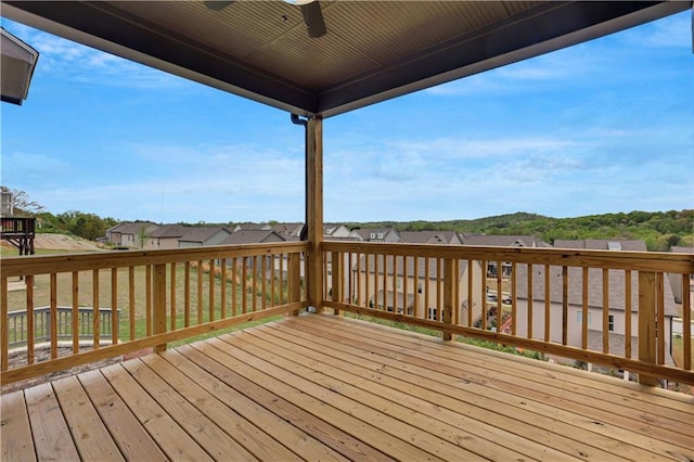 6811 Cambridge Dr, Flowery Branch, GA 30542 - empty room featuring ceiling fan and light wood-type flooring