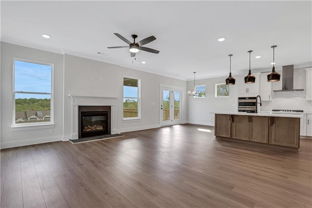 6811 Cambridge Dr, Flowery Branch, GA 30542 - view of swimming pool with a patio area, a playground, and a yard
