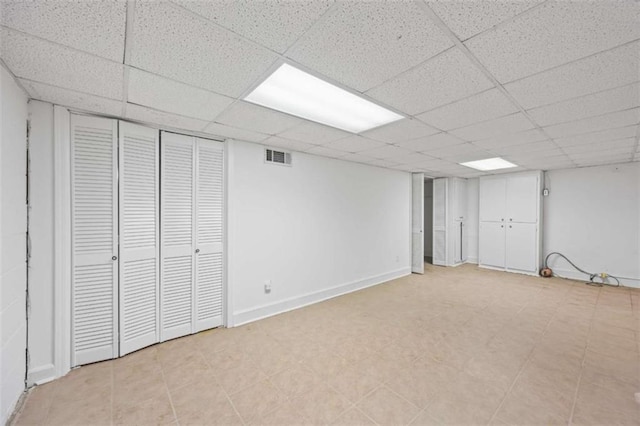 200 Mcguirts Bridge Rd, Covington, GA 30014 - finished basement featuring a drop ceiling