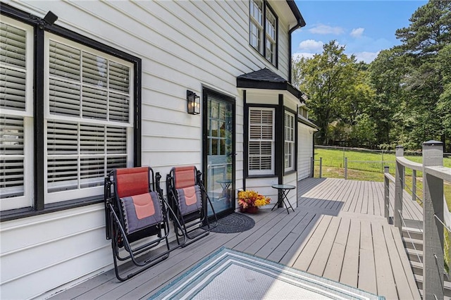 6492 Swift Creek Rd, Lithonia, GA 30058 - view of deck