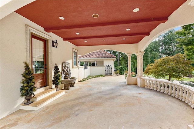 view of patio / terrace