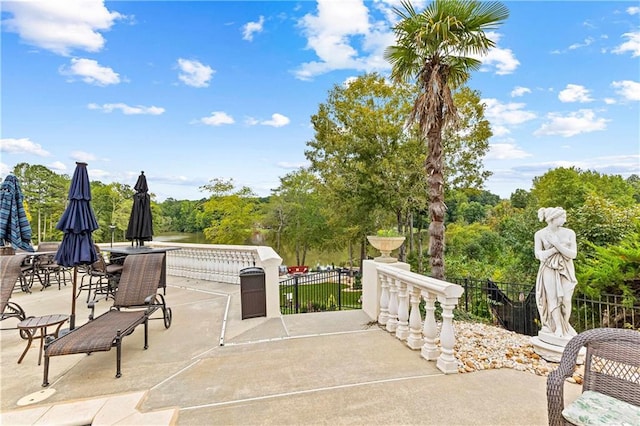 view of patio