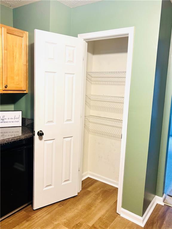 view of pantry