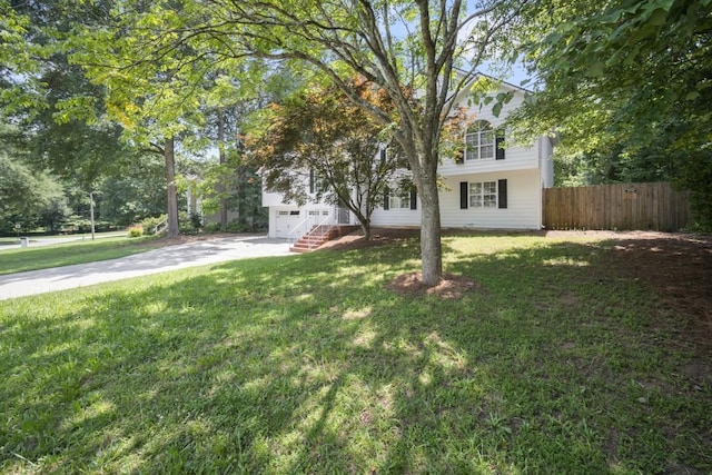 990 Trestle Dr, Austell, GA 30106 - view of front of home with concrete driveway and a garage