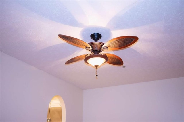 details with ceiling fan