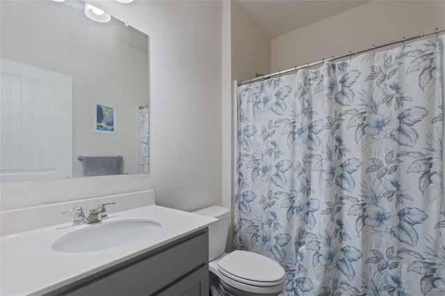 5755 Turnstone Trl, Flowery Branch, GA 30542 - full bath with vanity, toilet, and curtained shower