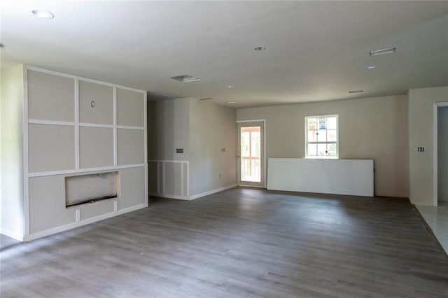 2191 Camp Ground Rd, Atlanta, GA 30331 - unfurnished room with recessed lighting, baseboards, and wood finished floors