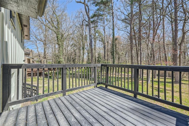 view of deck