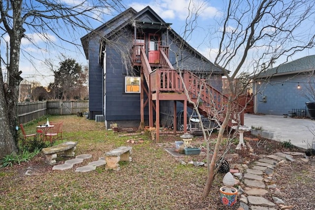 view of rear view of house